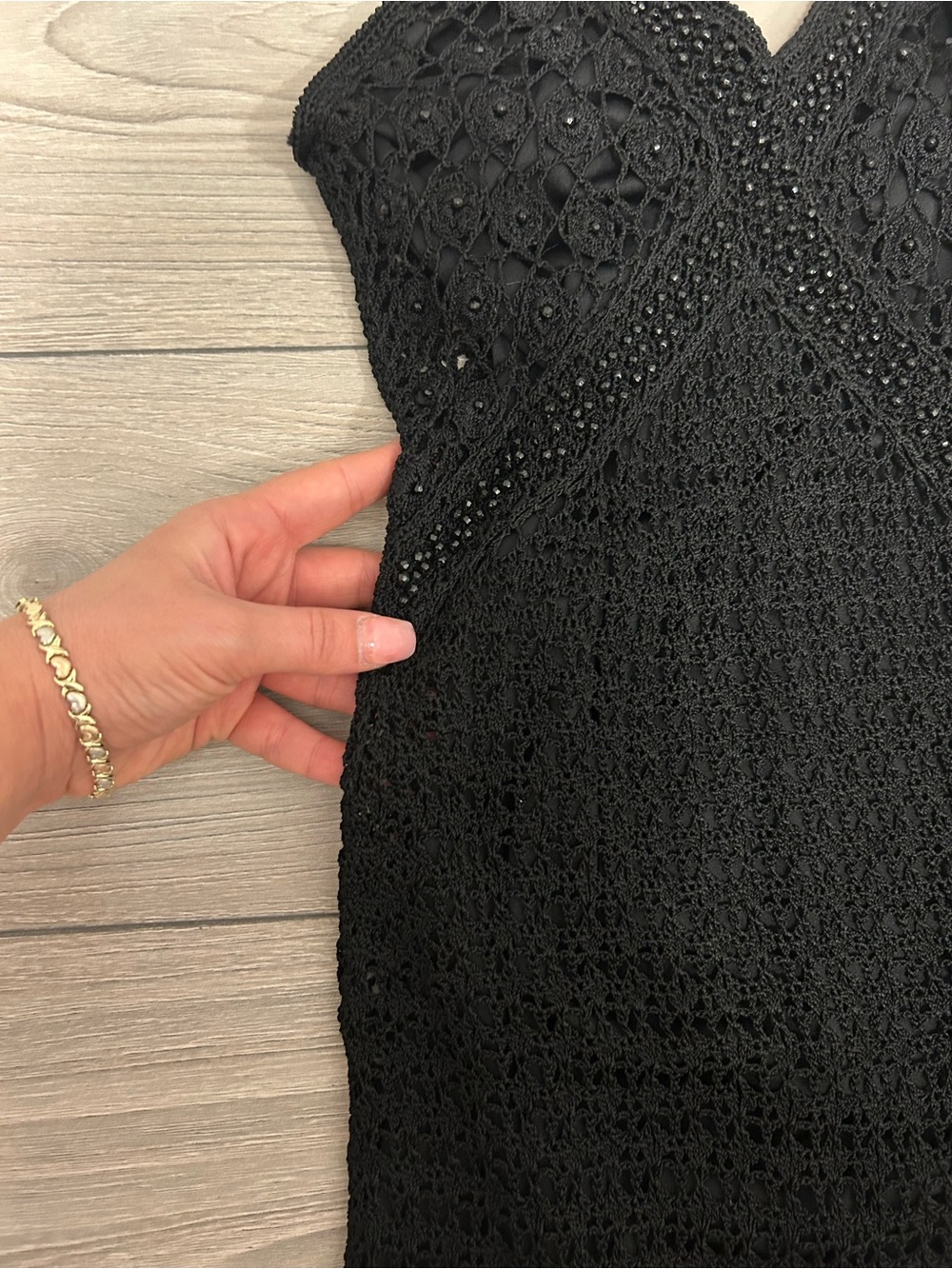 Black Halter Knit Midi Dress - Elegant Summer Dress - Picture 6 of 6